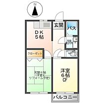 ドリームハイツ  ｜ 長野県上田市神畑（賃貸アパート2K・1階・39.74㎡） その2