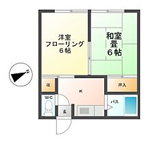 長野県上田市住吉（賃貸アパート2K・2階・33.00㎡） その2