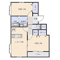 セントラルパーク  ｜ 群馬県伊勢崎市下植木町607-1（賃貸マンション2LDK・2階・54.48㎡） その2