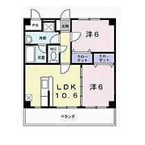 中島マンション  ｜ 群馬県伊勢崎市東町2390（賃貸マンション2LDK・2階・54.72㎡） その1