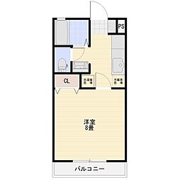 ガーデンTN 1Kの間取図画像