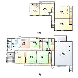 梅田売家 8DKの間取り