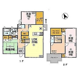 大溝T貸家 001 1階4LDKの間取り