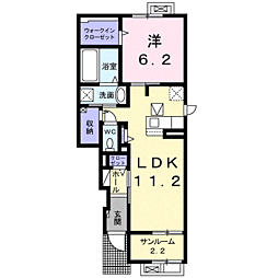 メゾン エシェル B 1階
