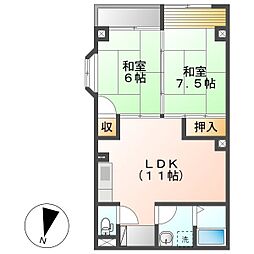 ホワイトハイツ 3階/302