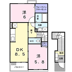 クレアトゥールI 2階