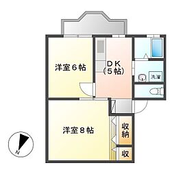 レジデンス山口 2階/201