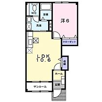 フィオーレ．Ｋ　Ａ 102 ｜ 青森県八戸市大字白銀町字大沢頭（賃貸アパート1LDK・1階・41.74㎡） その2