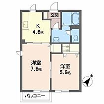 シェソワＡ 102 ｜ 青森県八戸市大字尻内町字尻内（賃貸アパート2K・1階・42.00㎡） その2