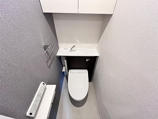 画像12:温水洗浄暖房便座付トイレ