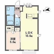 シャーメゾングレース 101 ｜ 青森県八戸市南白山台1丁目（賃貸アパート1LDK・1階・41.30㎡） その2