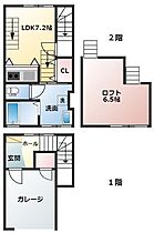 キャステールコザキ小中野 Ａ ｜ 青森県八戸市小中野4丁目（賃貸アパート1R・2階・33.00㎡） その2