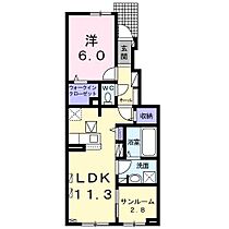 トレイル 102 ｜ 青森県八戸市大字市川町字上大谷地（賃貸アパート1LDK・1階・50.24㎡） その2