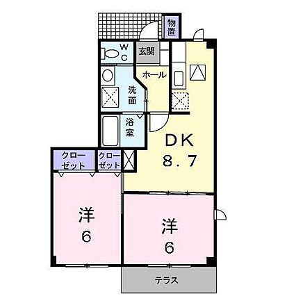 セレスクールB_間取り_0