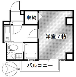スタジオフラット. 1階