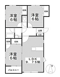 福島ハイツB2. 1階