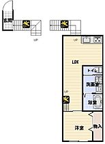 Like蘇我 202 ｜ 千葉県千葉市中央区蘇我（賃貸アパート1LDK・2階・33.12㎡） その2