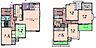 間取り：大型2世帯向き住宅6LDKS　2階に湯沸室2.8帖　ロフト4.5帖付き