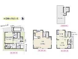 空気と睡眠にこだわった [柏篠籠田３階建ての家] 3LDKの間取り