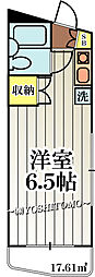 間取図画像 ワンルーム