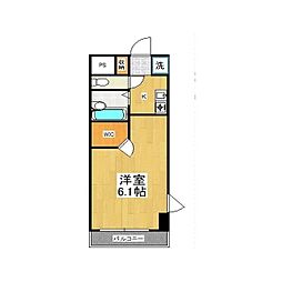 Acseedsgrande大宮東町 1Kの間取図画像