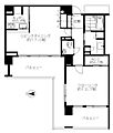 広尾ガーデンフォレストC棟8階79.8万円