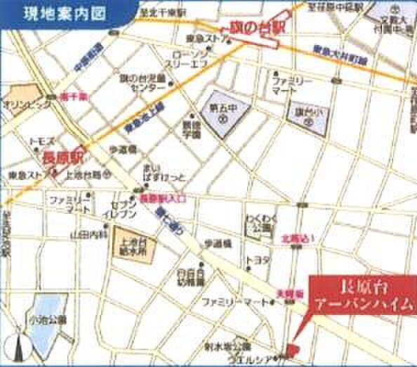 地図を拡大表示