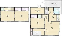 八街ほ貸家 4Kの間取り