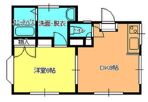 カサベラテ長瀬 ｜埼玉県入間郡毛呂山町若山2丁目(賃貸アパート1DK・1階・35.96㎡)の写真 その2