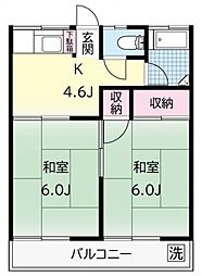 間取図画像 2K