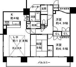 ソワール新檜尾台　7号棟 3LDKの間取り