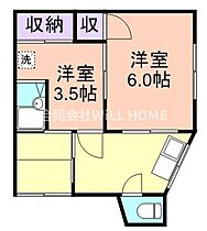 和歌山県和歌山市和歌浦中2丁目（賃貸アパート2K・2階・30.00㎡） その2