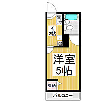 メゾンやまぶき  ｜ 長野県駒ヶ根市赤穂（賃貸マンション1K・3階・19.50㎡） その2