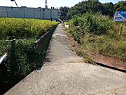 南側：農道