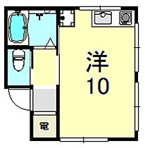 深田マンション 202 ｜ 兵庫県神戸市東灘区御影本町５丁目（賃貸マンション1R・2階・23.00㎡） その2