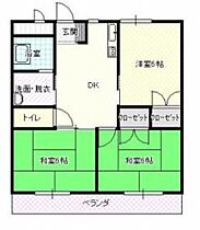 ハーモニーハイツ 202 ｜ 佐賀県鳥栖市宿町1422-3（賃貸アパート3DK・2階・51.84㎡） その2