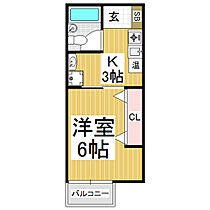 コーポサンシャイン  ｜ 長野県上伊那郡辰野町大字平出（賃貸アパート1K・2階・21.84㎡） その2