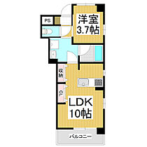 エスポワール三輪田町  ｜ 長野県長野市大字三輪三輪田町（賃貸マンション1LDK・6階・43.39㎡） その2