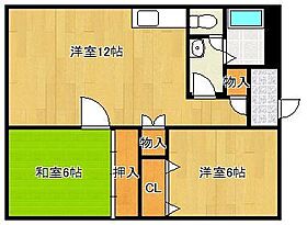 奥野コーポ  ｜ 福岡県北九州市小倉北区熊本3丁目（賃貸アパート2LDK・2階・56.70㎡） その2