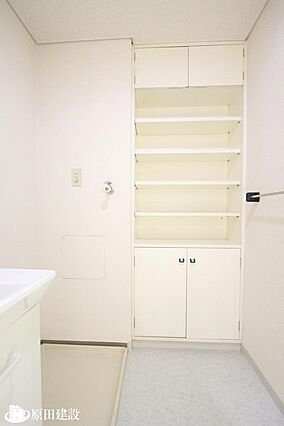 ■脱衣所にも収...