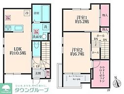 BLOOM COURT 2LDKの間取図画像