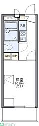 レオパレスドゥジエーム 1Kの間取図画像