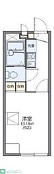 レオパレスグランドゥールB 1Kの間取図画像