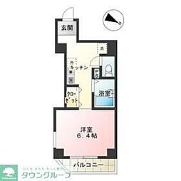 セイコーガーデン3 1Kの間取図画像