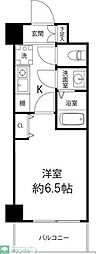 グランドゥールふじみ野 1Kの間取図画像