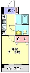 JCGrandeModo 1Kの間取図画像