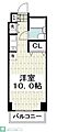 ピュアハイツ三ツ沢2階5.6万円