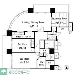 間取図画像 3LDK