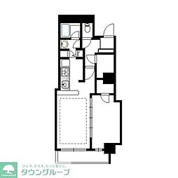 横濱ディアタワー 1SLDKの間取図画像