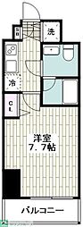 SYNEX横濱阪東橋2 1Kの間取図画像
